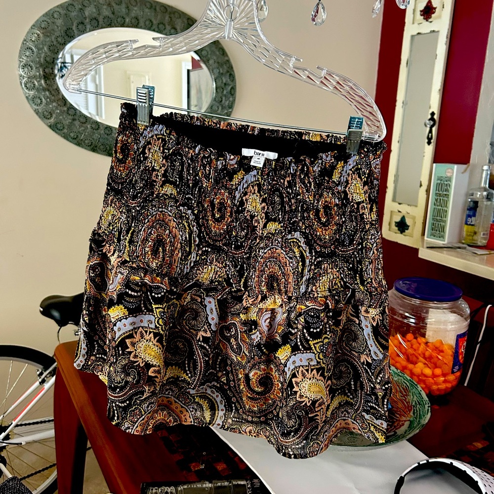 Paisley Mini Skirt